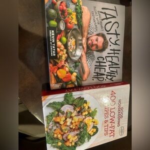 Tasty Healthy Cheap Cookbook by Kevin Tatar & 400 Low-Fat Recipes &Tips.